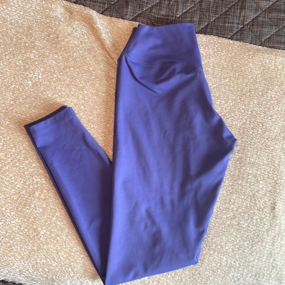 Balance Athletica Purple High-Waist Leggings